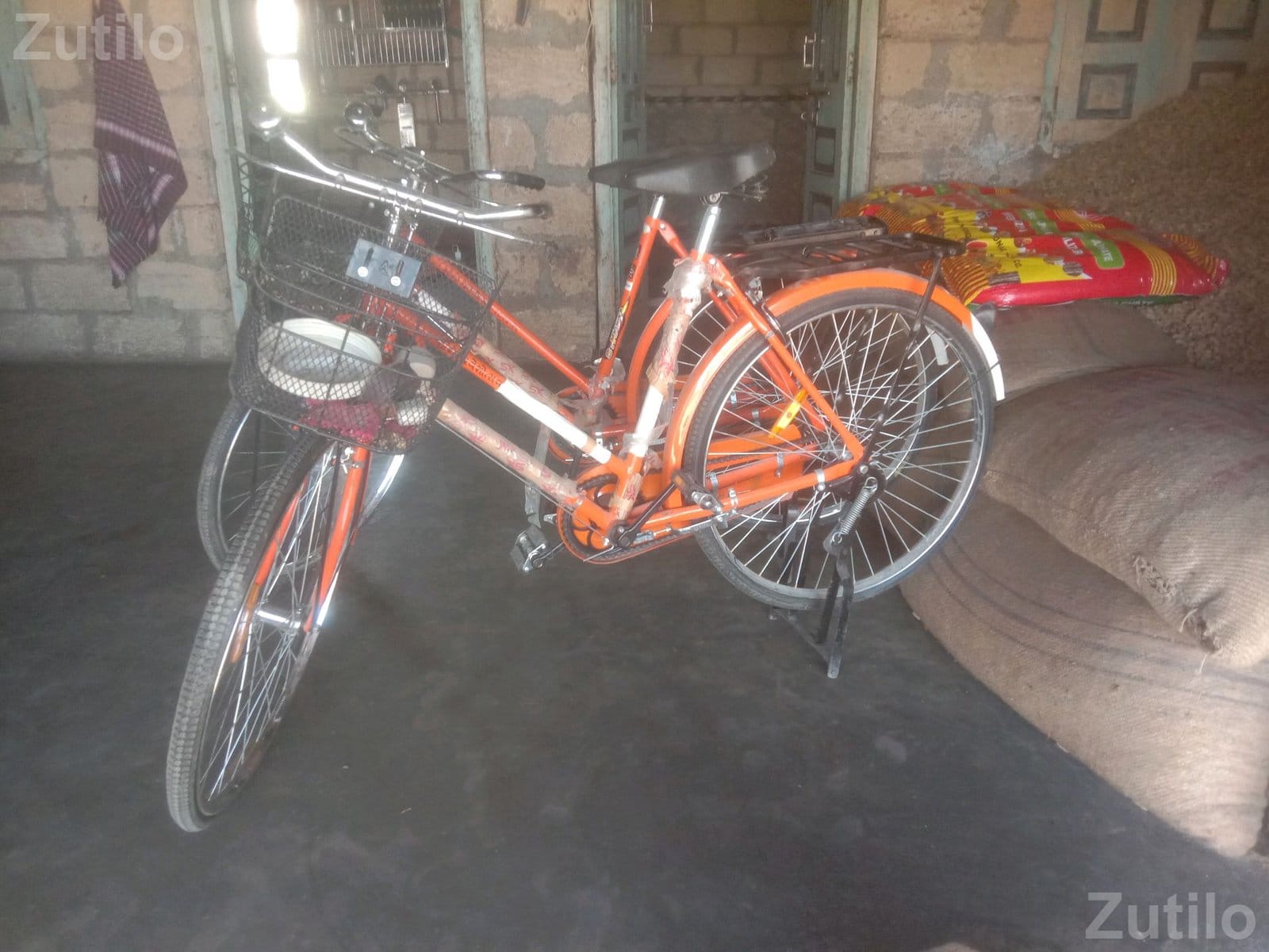Two Orange City Bicycles for Sale