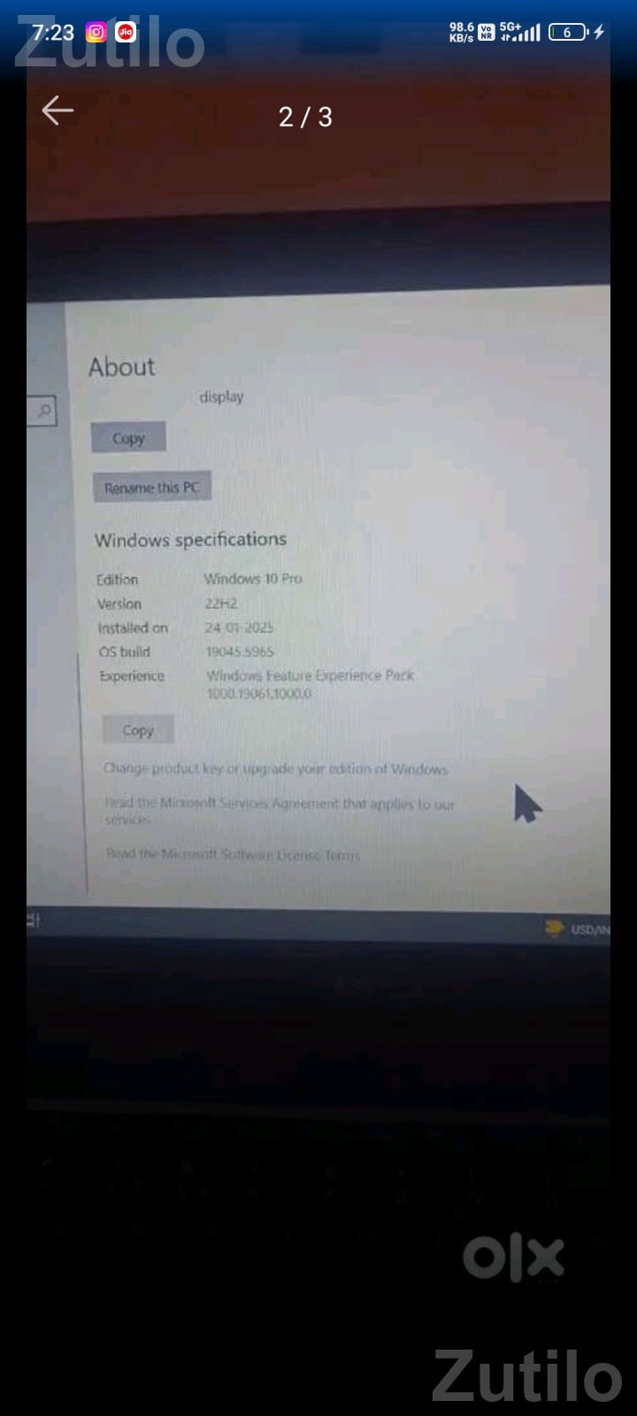 Dell Inspiron Core i3 Laptop with Windows 10 Pro