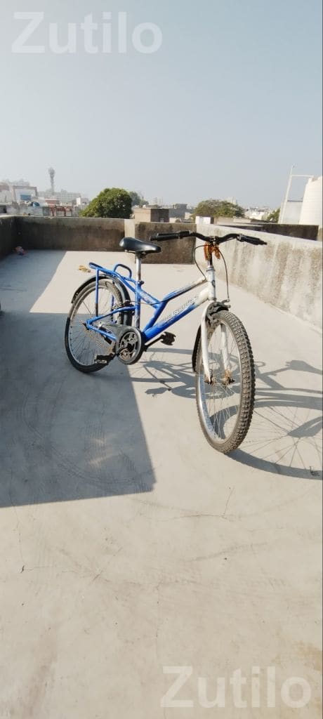 Blue Geared Bicycle for Sale - સાયકલ - રાજકોટ શહેર - Image 2