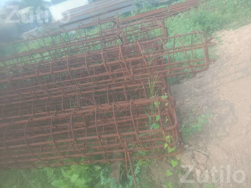 Steel Rebar Column Cages for Construction
