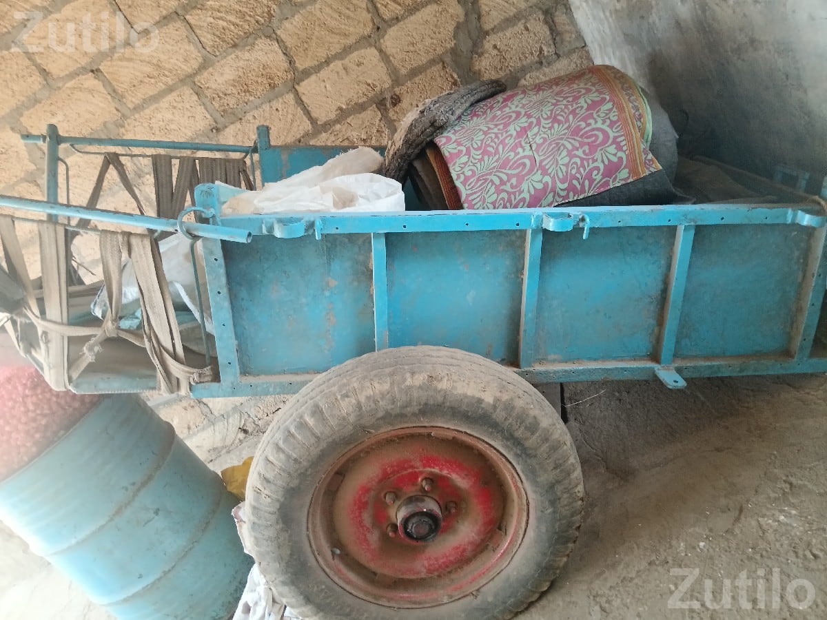 Used Metal Utility Cart Trolley