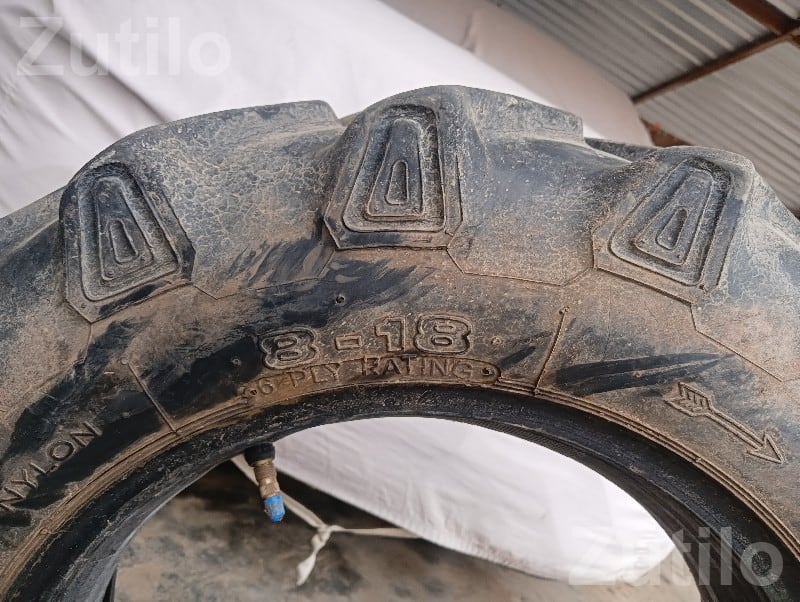 Mini Tractor Tyre 8-18 with Tube - ઓટો પાર્ટ્સ - કલ્યાણપુર - Image 2