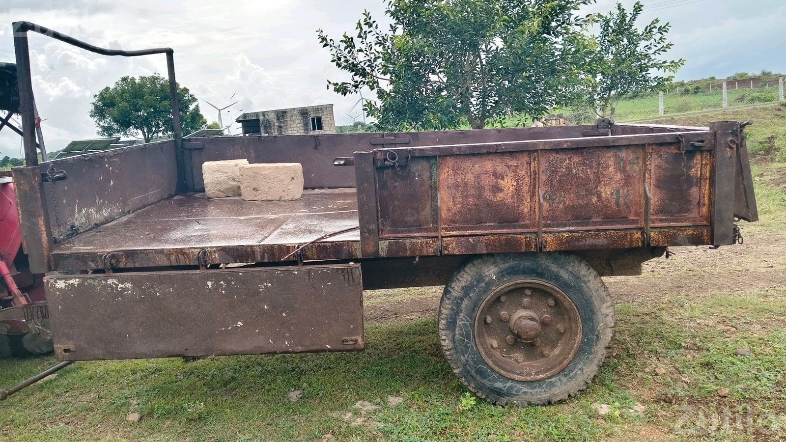 Heavy Duty Metal Trailer Trolley - ઓટો પાર્ટ્સ - જસદણ - Image 3