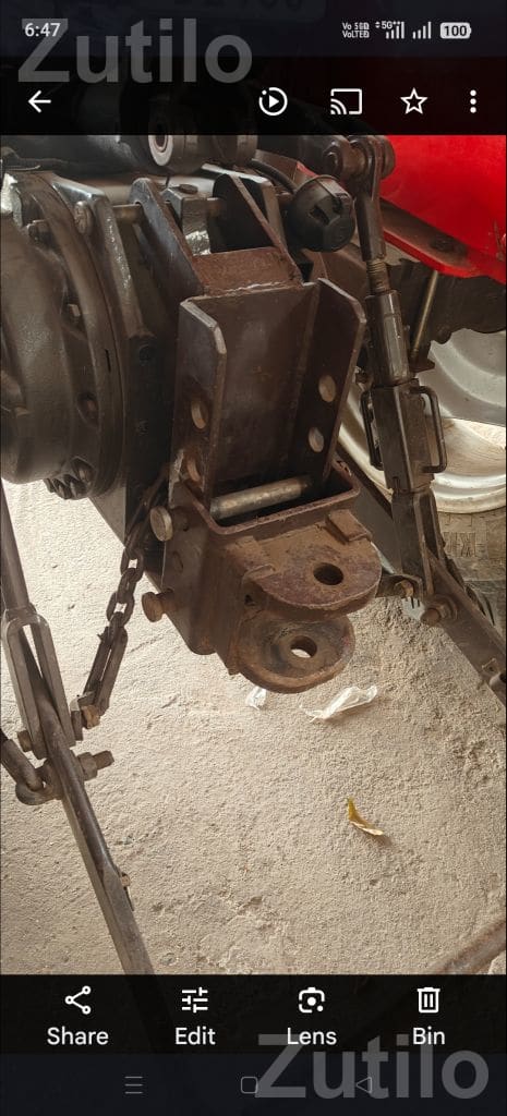 Massey Ferguson 241 Tractor Hook Hitch - ઓટો પાર્ટ્સ - કોટડા સાંગાણી - Image 3