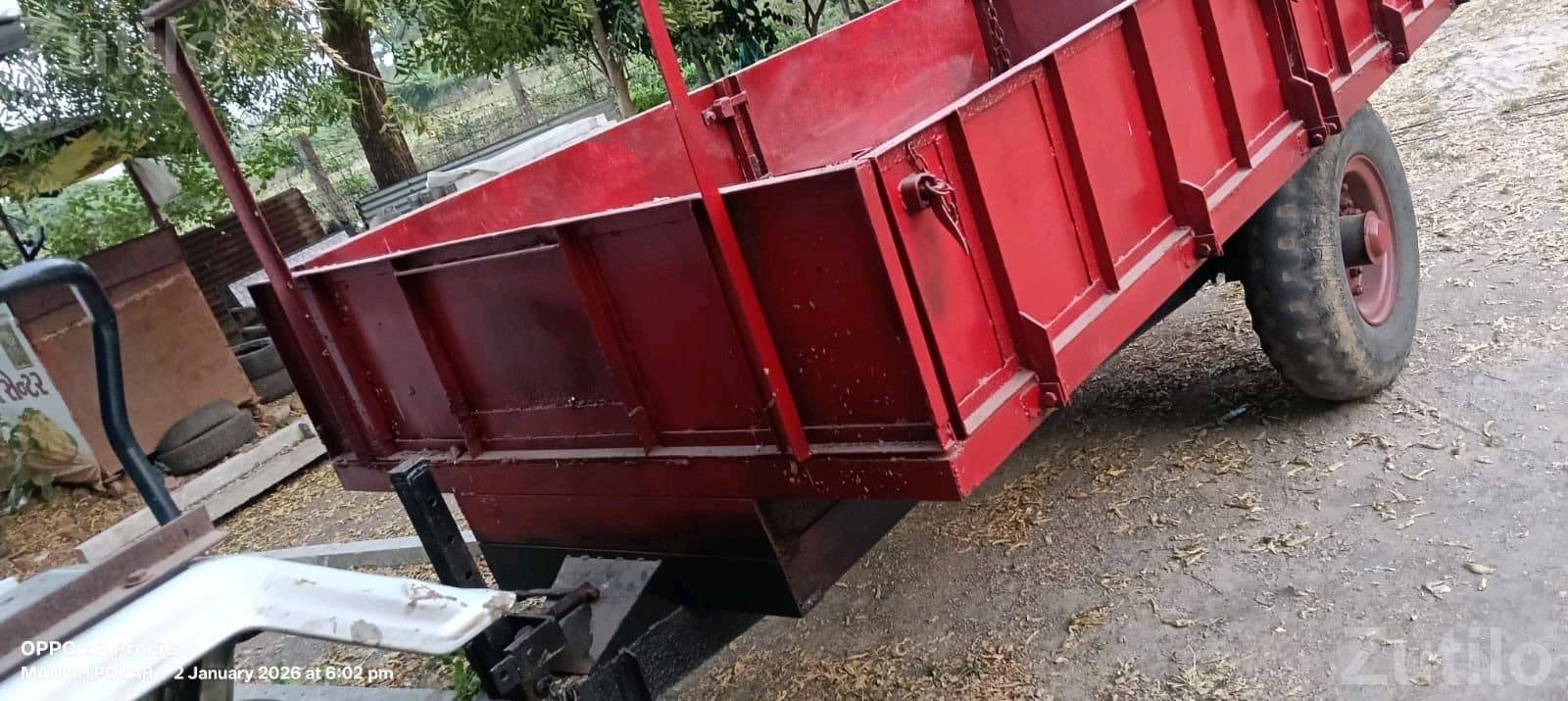 Heavy Duty Metal Trolley Trailer Body - Auto Parts - Waghodia - Image 3