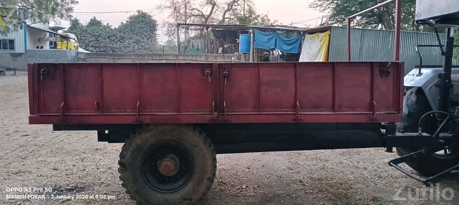 Heavy Duty Metal Trolley Trailer Body - Auto Parts - Waghodia - Image 4