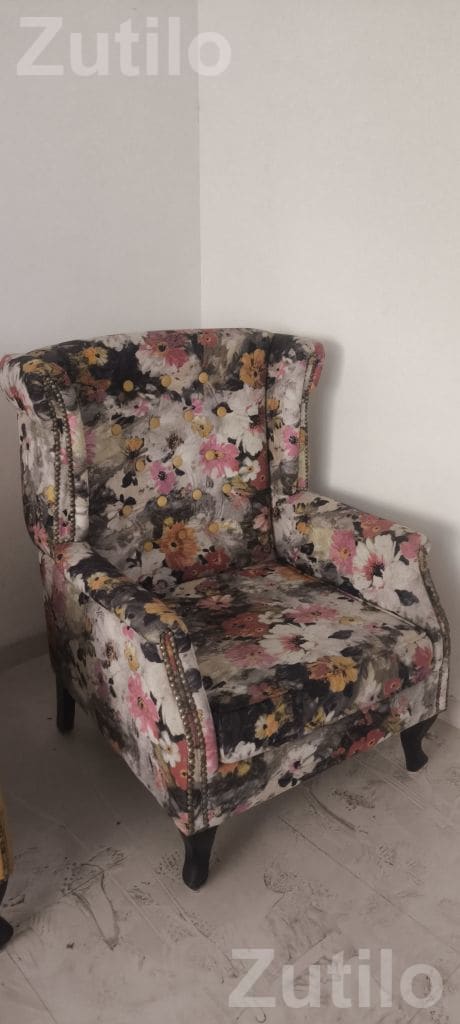Single Seater Sofa Chair Upholstered Armchair - સોફા સેટ - સાણંદ - Image 2
