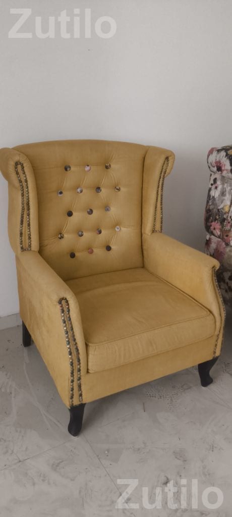 Single Seater Sofa Chair Upholstered Armchair - સોફા સેટ - સાણંદ - Image 5
