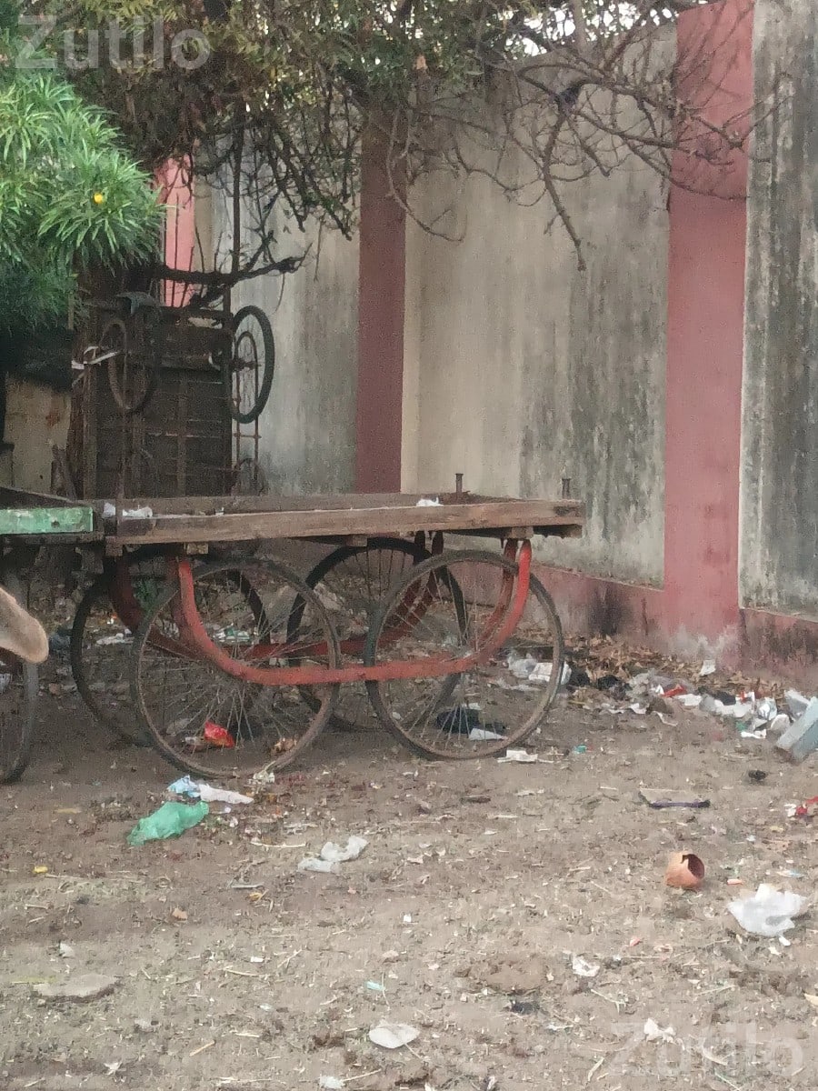 Wooden Hand Cart and Cabin for Sale