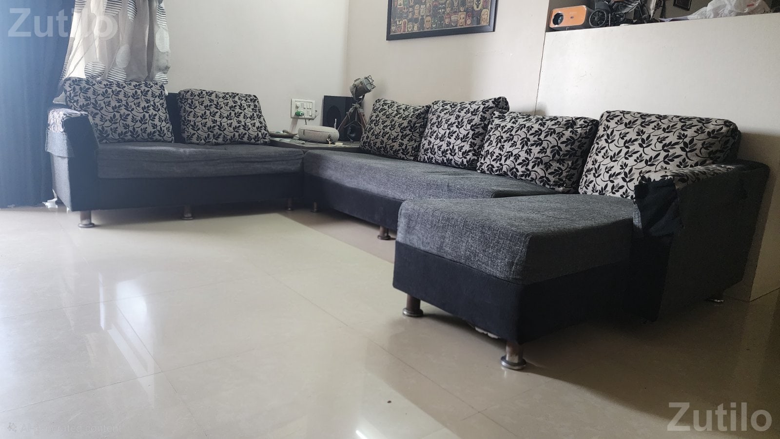 Modern Premium L-Shape Sofa Set (3+2+Lounger) + Center Table - સોફા સેટ - અમદાવાદ શહેર - Image 2