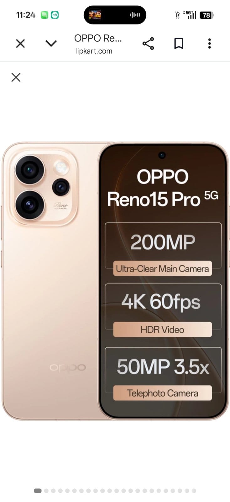 Oppo reno 15 PRO - Mobile Phones - Rajkot City - Image 4