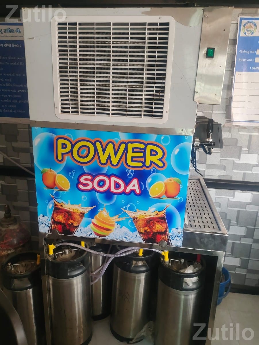 Steel Body Power Soda Machine with Cooling