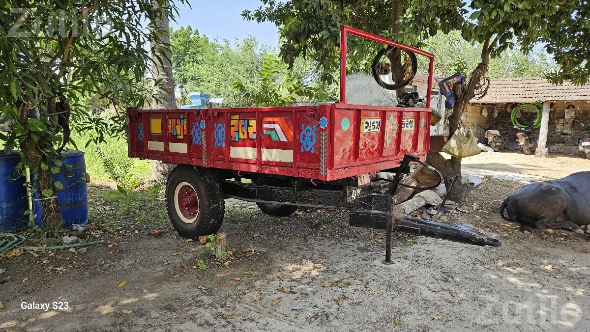Single Axle Trolley Trailer with New Tyres