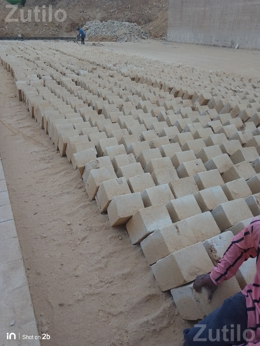 Stone Blocks for Boundary and Construction Use