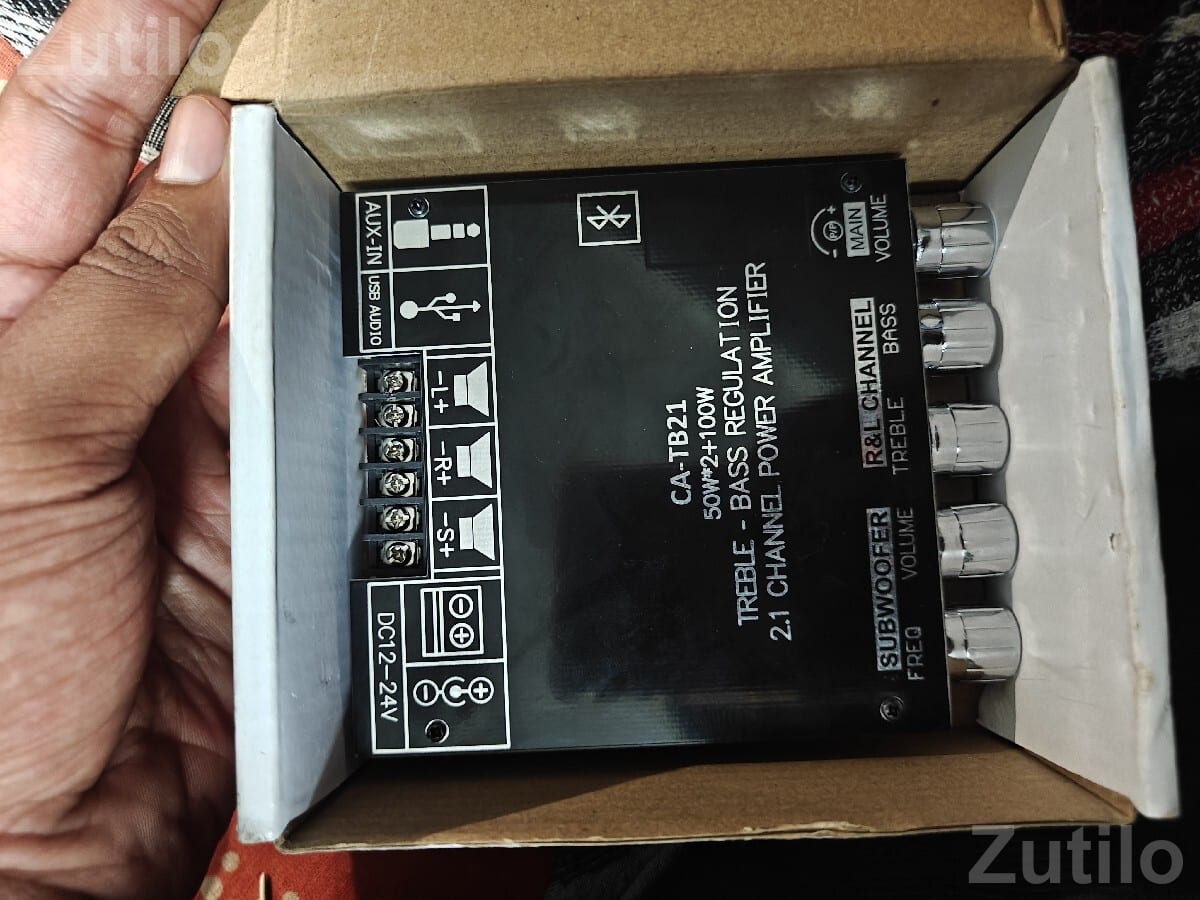 Home Theater Sound System with 8 Inch Subwoofer - Accessories - Ahmedabad City - Image 3