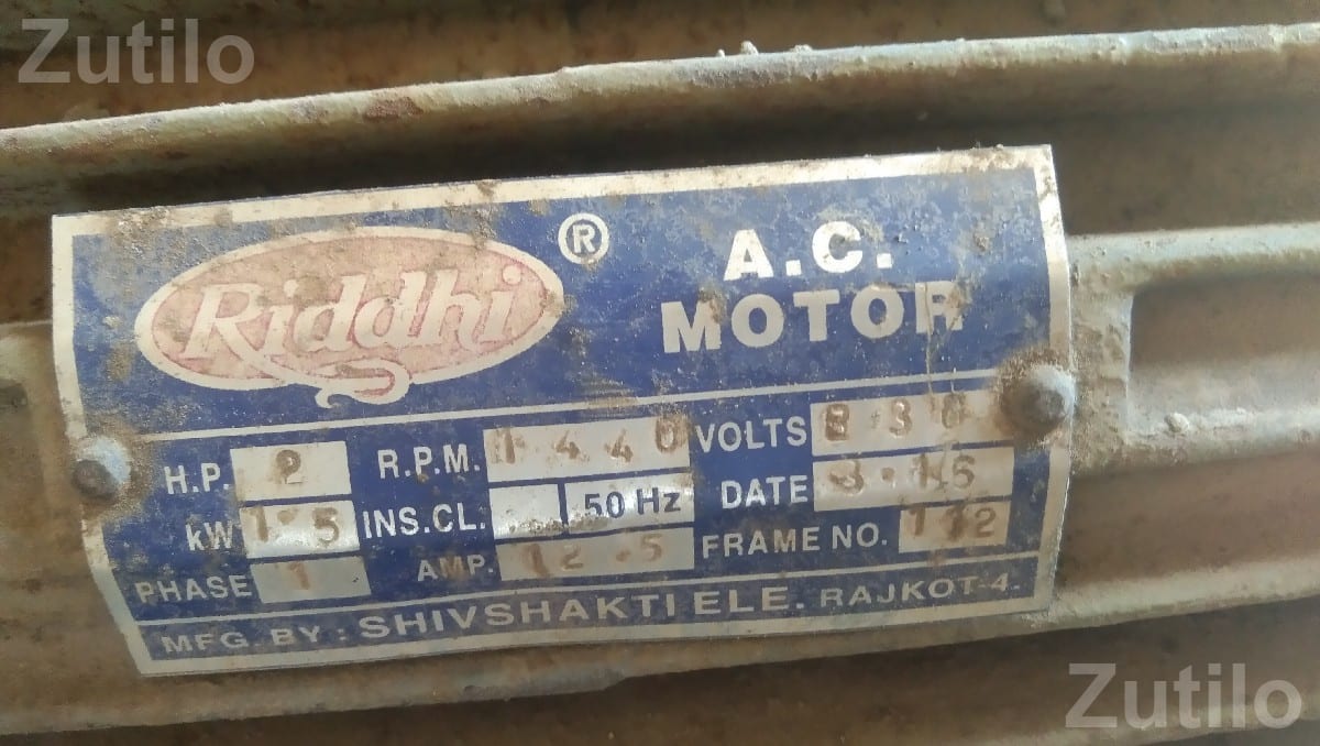 AC Electric Motor for Pump or Machinery - Pumps & Motors - Lalpur - Image 2