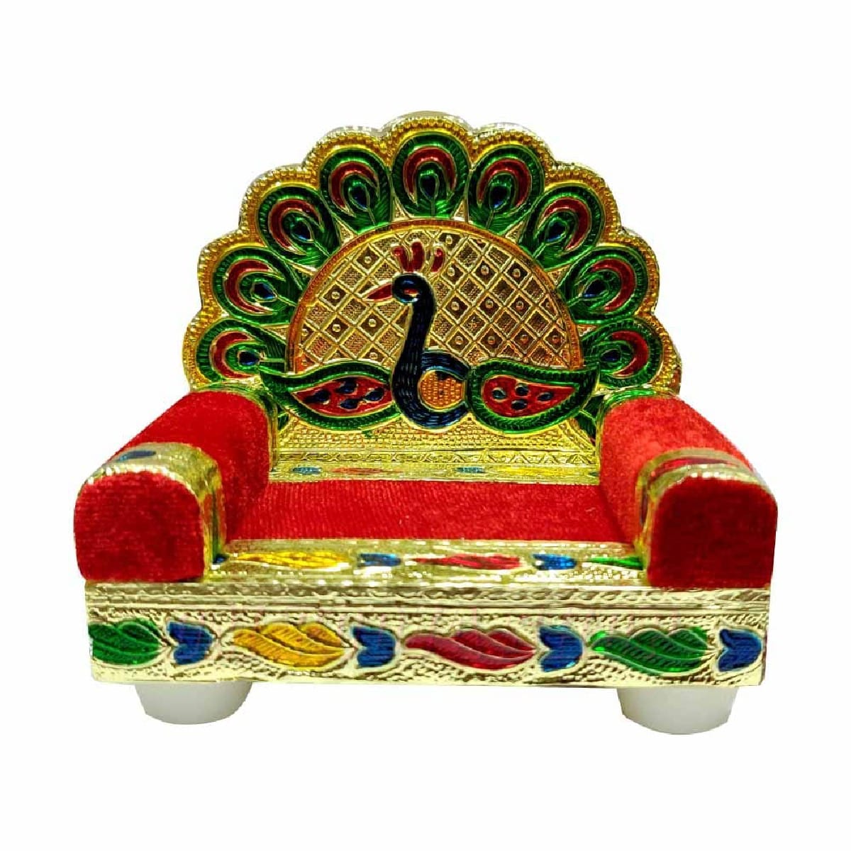 Decorative Shihasan Gaay Seat 4x3 No. 57 - Event Items - Jasdan - Image 2