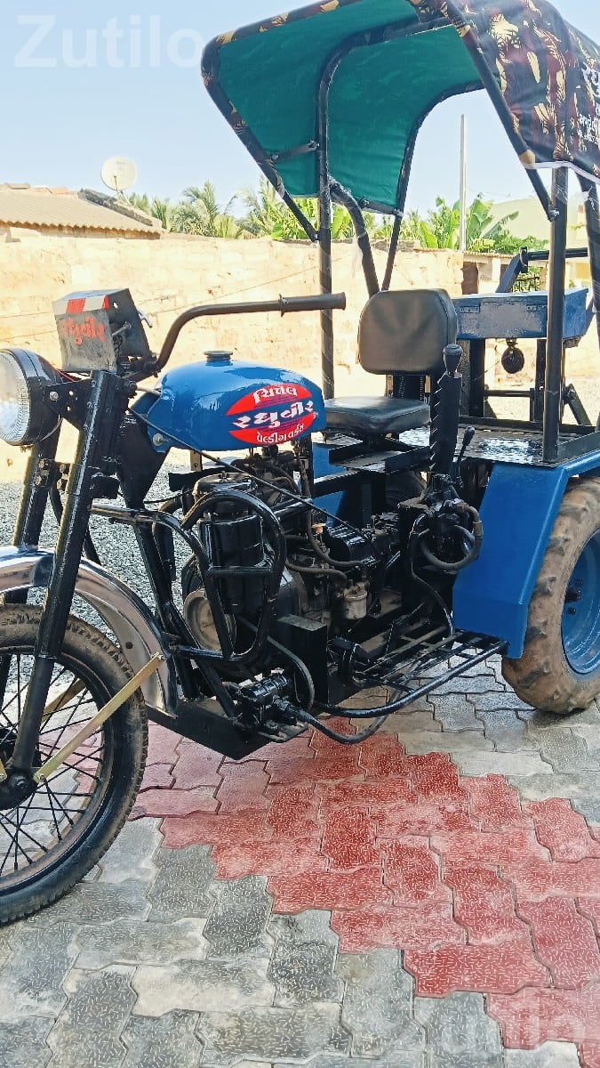 Sanedo Cargo Three Wheeler with 10.5 HP Engine - Auto Rickshaws - Dhokadva - Image 3