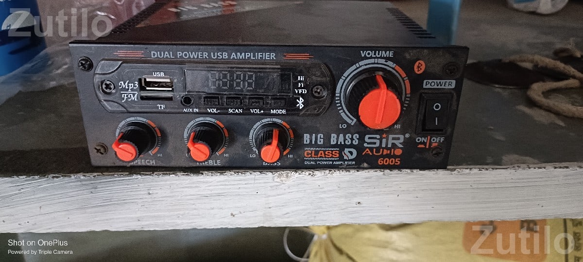 Sir Audio 6005 USB Amplifier Tape Set Sir Audio 6005 USB Amplifier Tape Set