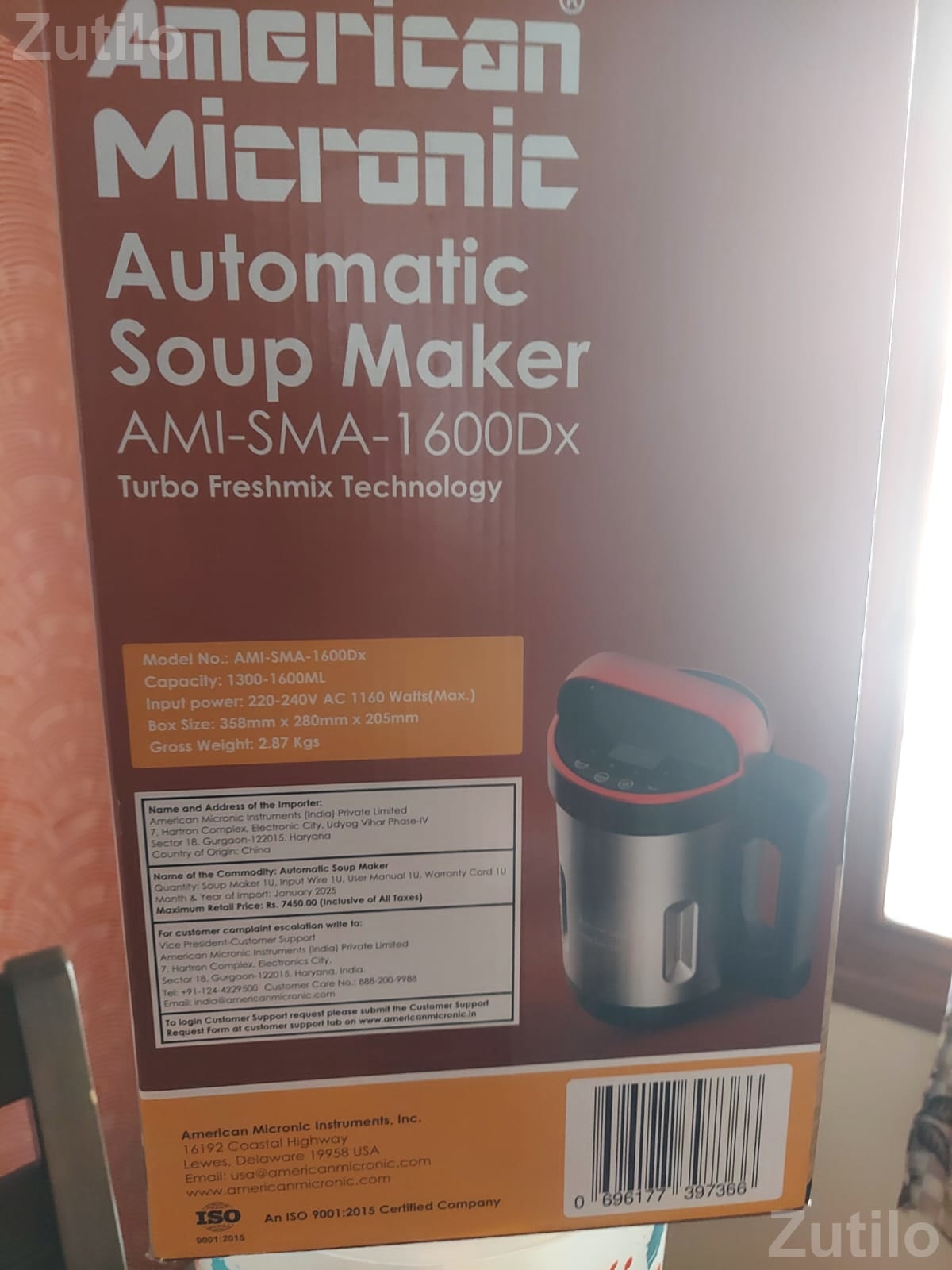 American Micronic automatic soup maker - Mixer / Grinder / Juicer - Ahmedabad City - Image 2