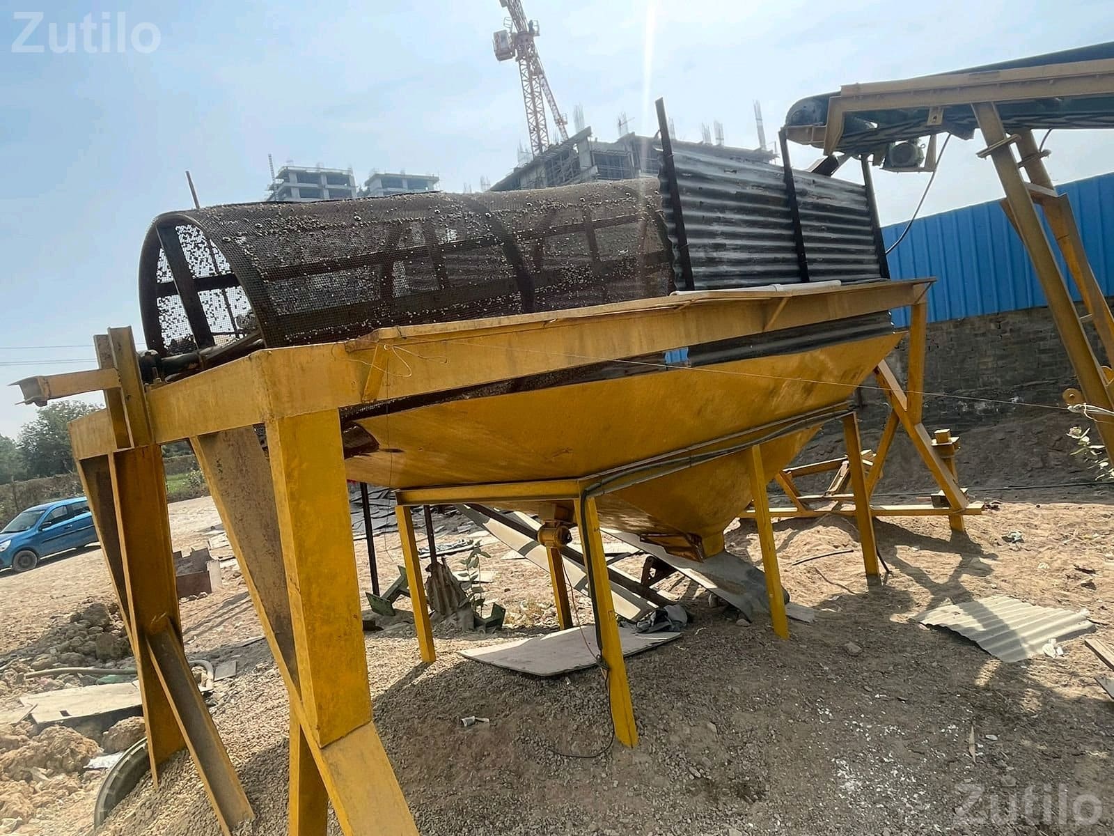 Sand Screening Machine 400 Kg Capacity Sand Screening Machine 400 Kg Capacity