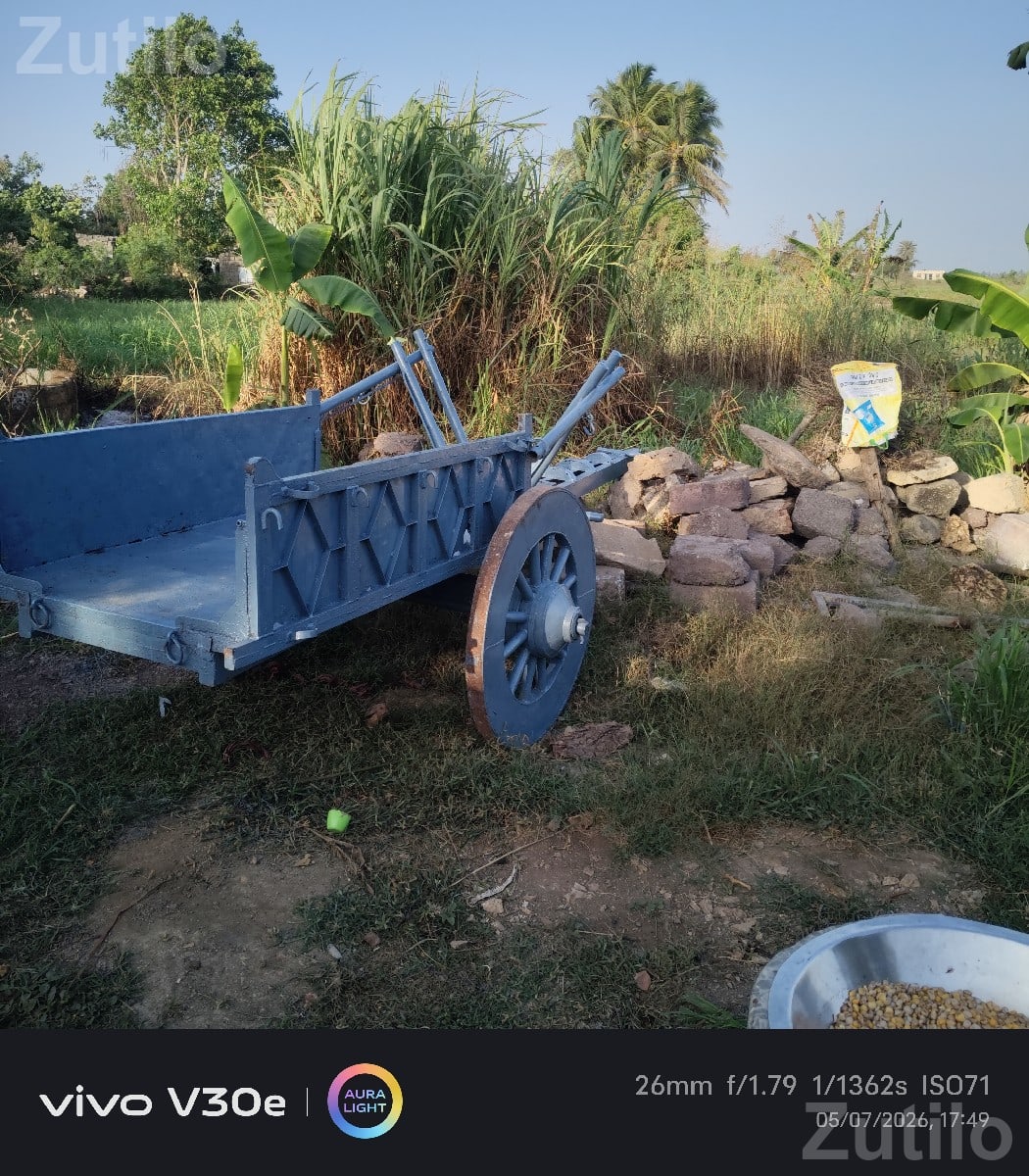 Iron Bullock Cart for Farm Transport Iron Bullock Cart for Farm Transport