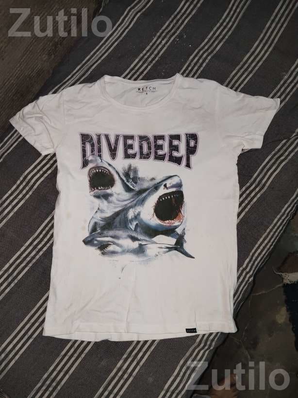 Men's White T Shirt L Size - Men's Wear - Ahmedabad City - Image 2