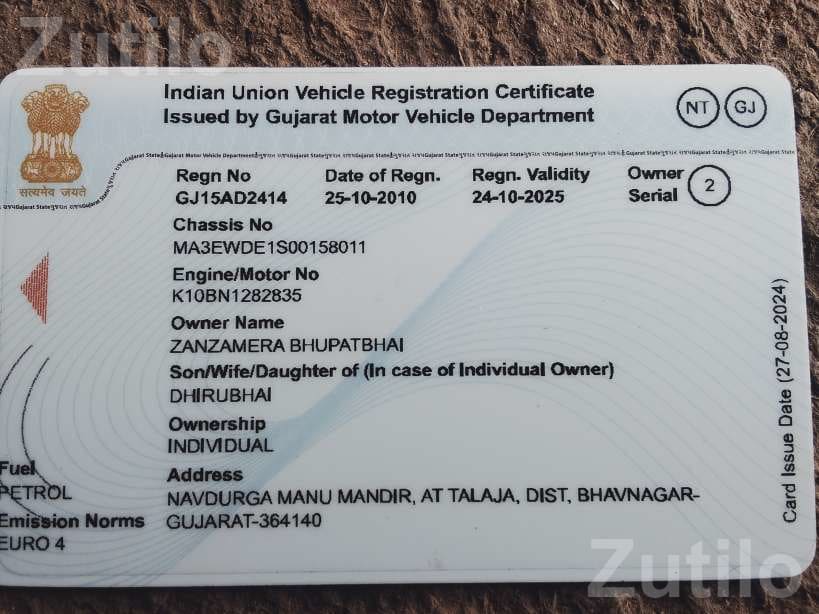 Maruti Suzuki Wagon R VXI 2010 Petrol CNG Maruti Suzuki Wagon R VXI 2010 Petrol CNG