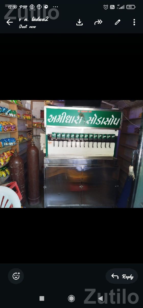 Soda Shop Machine Setup with 16 Taps
