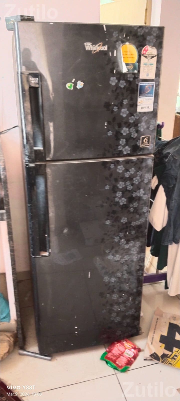 Whirlpool double door refrigerator