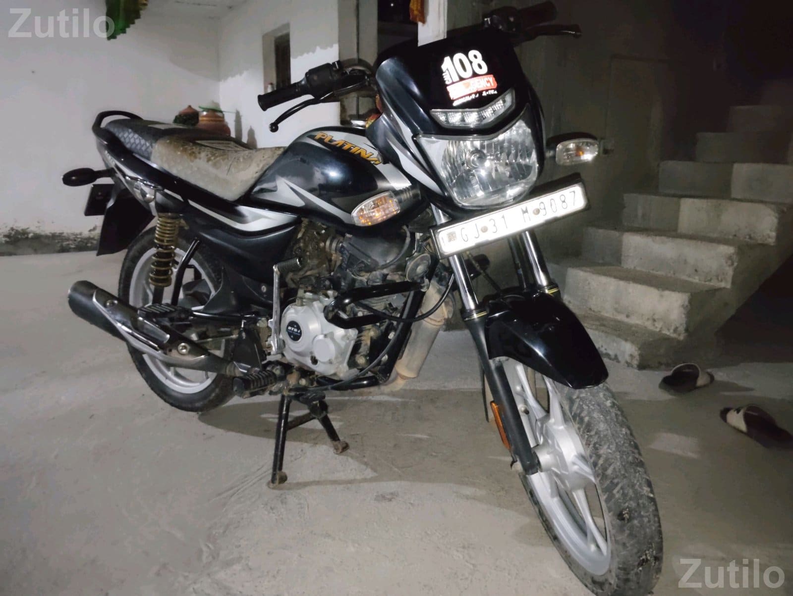 platina ગાડી એક હાથે વાપરેલી - Bikes - Vanthali - Image 4