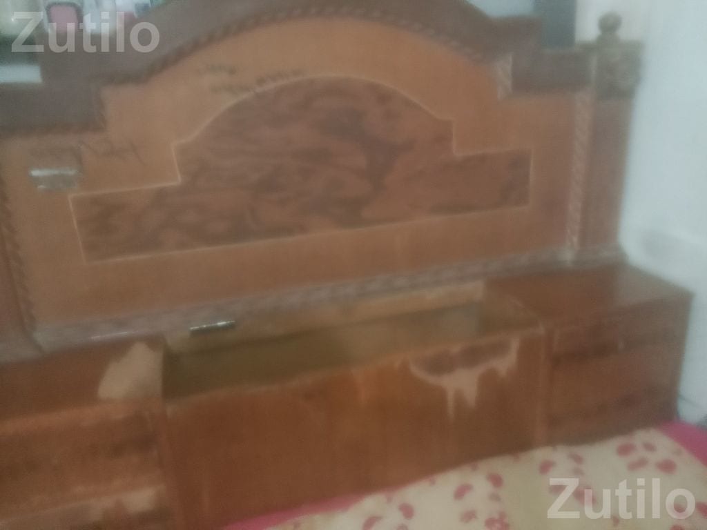 Wooden Bed for Sale - પાંખા અને ગાદી - માંગ્રોળ - Image 3