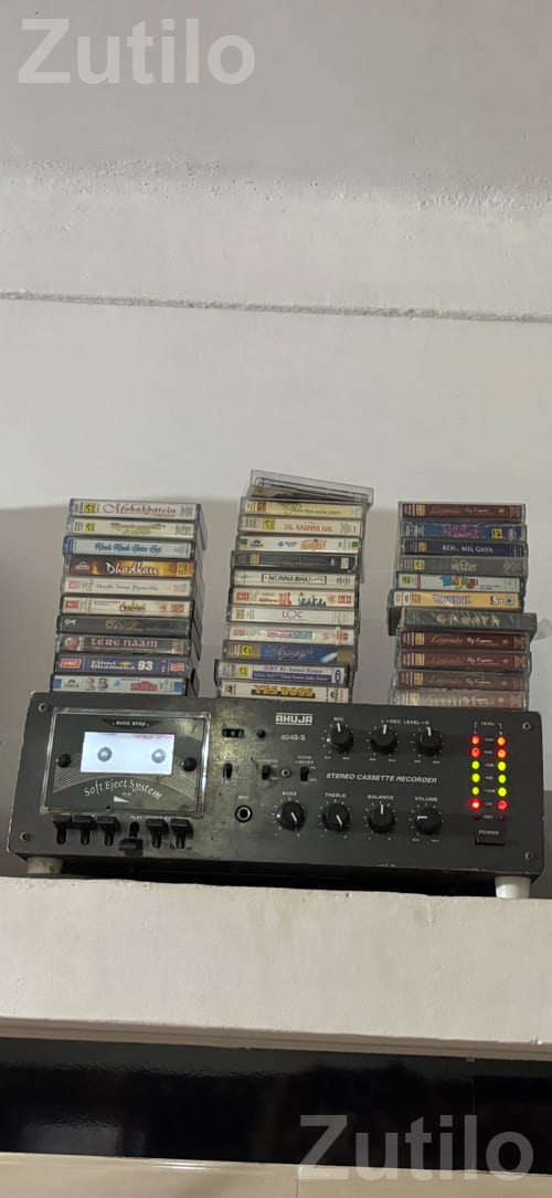 Ahuja 4040-S Stereo Cassette Recorder with Bluetooth - ઇલેક્ટ્રોનિક ઍક્સેસરીઝ - માંગ્રોળ - Image 2