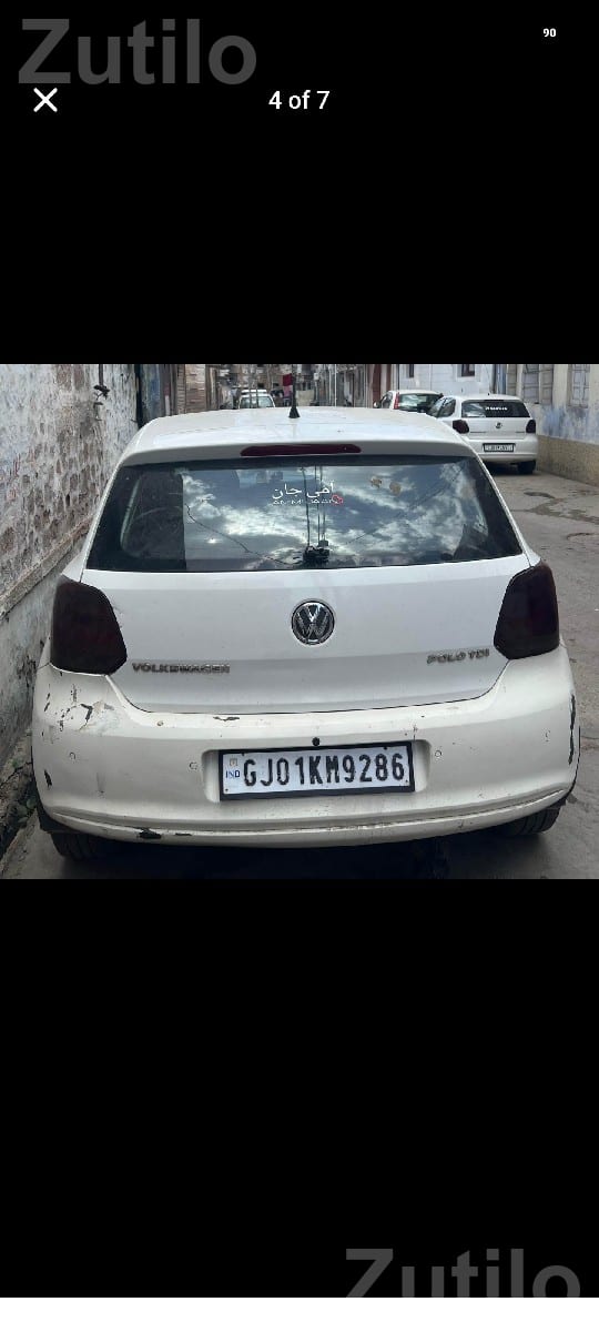 Volkswagen Polo 2012 White Volkswagen Polo 2012 White