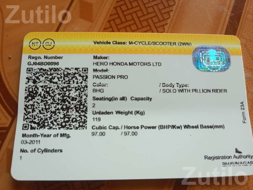 Hero Honda Passion Pro 2011 Bike - બાઇક્સ - મહુવા - Image 2