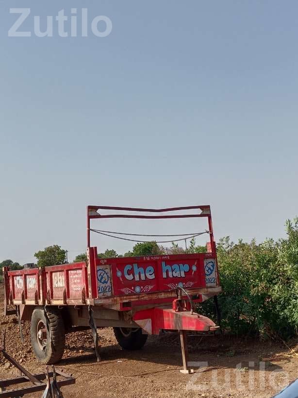 Heavy Duty Trolley Trailer with New Tyres - બાંધકામના વાહનો - ભેસાણ - Image 3