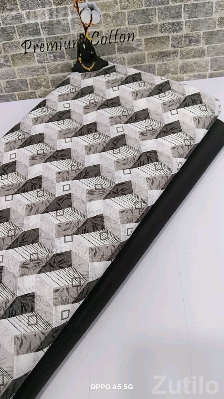 Cotton Pant Shirt Fabric Set Cotton Pant Shirt Fabric Set