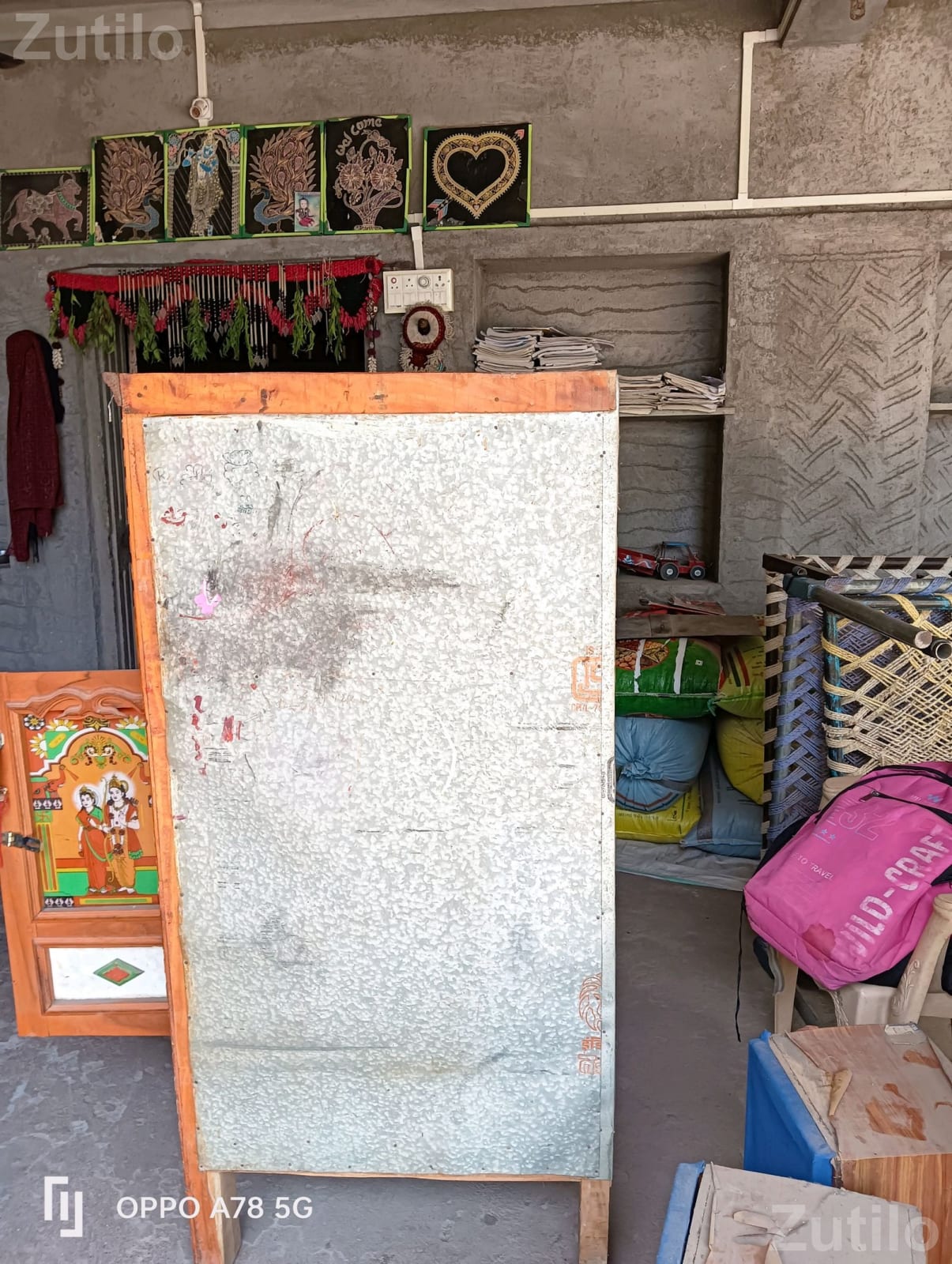 Old Wooden Cupboard Strong Storage Cabinet - Cupboards & Storage - Ranpur - Image 2