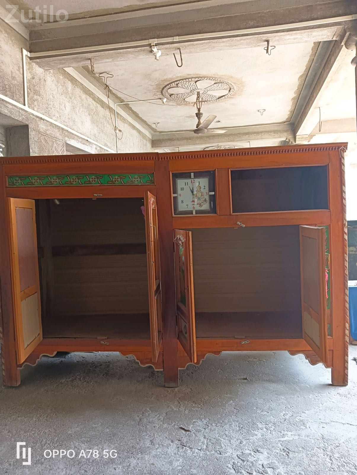 Old Wooden Cupboard Strong Storage Cabinet - Cupboards & Storage - Ranpur - Image 3