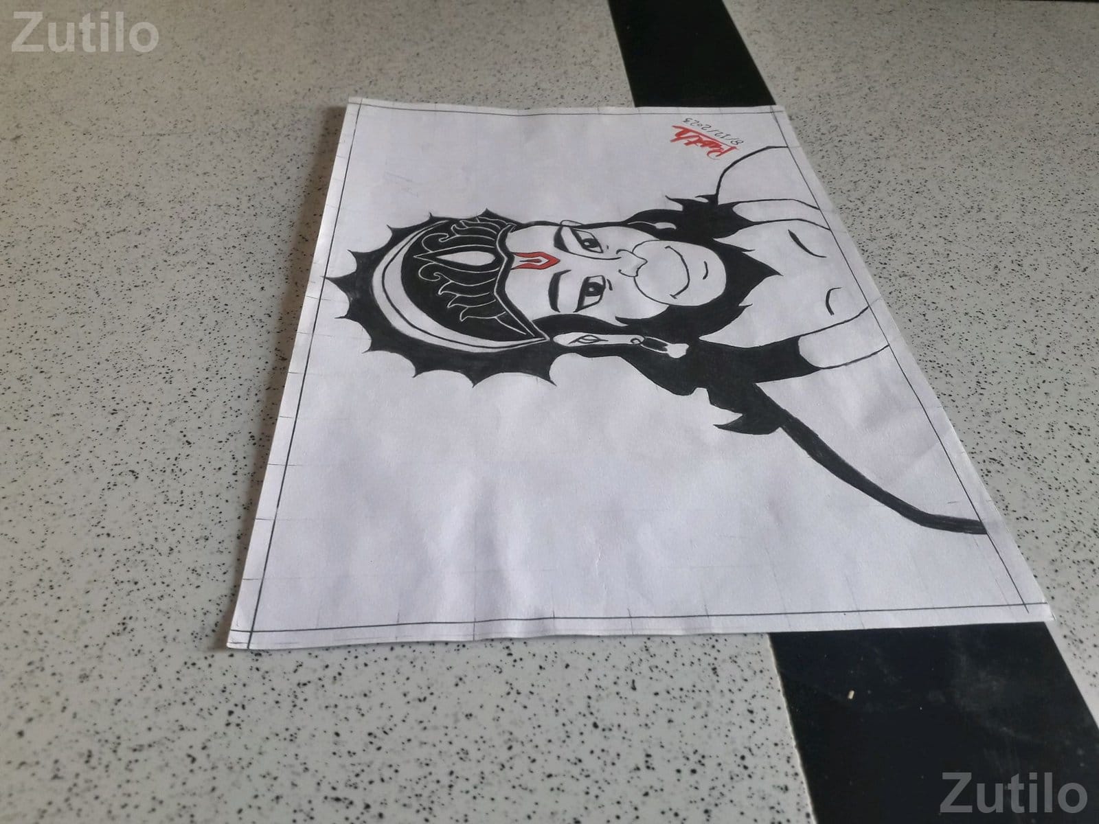 Hanumanji Drawing Artwork - આર્ટ અને ક્રાફ્ટ સામગ્રી - બોટાદ - Image 2