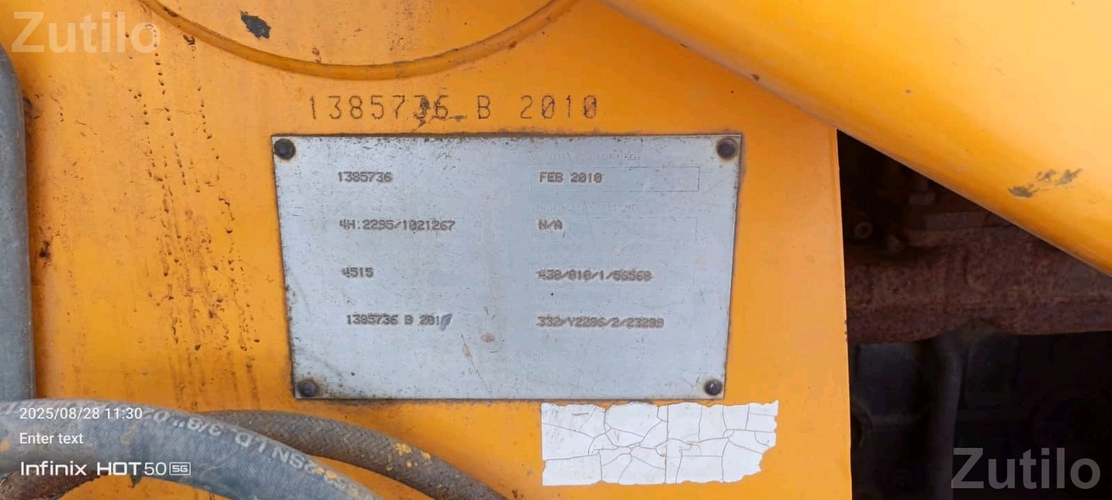 JCB Construction Vehicle 2010 Model JCB Construction Vehicle 2010 Model
