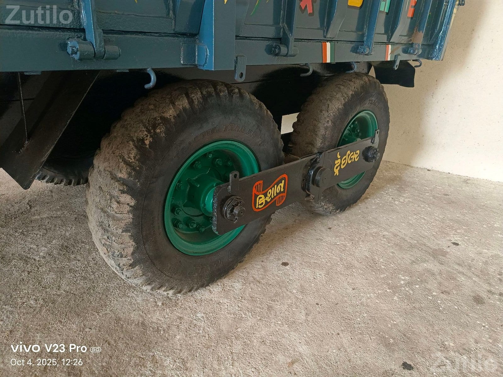 MRF Trailer Tyres with Tubes Set of 4 - Auto Parts - Porbandar City - Image 2