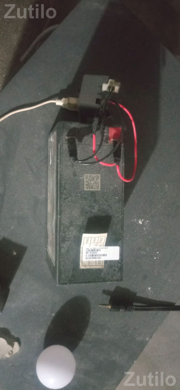 12V DC Battery for Electronic Use - ઇલેક્ટ્રોનિક ઍક્સેસરીઝ - પોરબંદર - Image 2