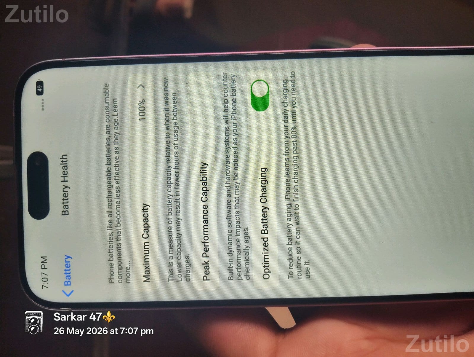 iPhone 16 Plus with Back Glass Cracks - મોબાઇલ ફોન - કોડીનાર - Image 3