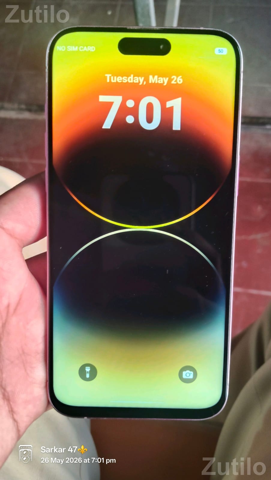 iPhone 16 Plus with Back Glass Cracks - મોબાઇલ ફોન - કોડીનાર - Image 4
