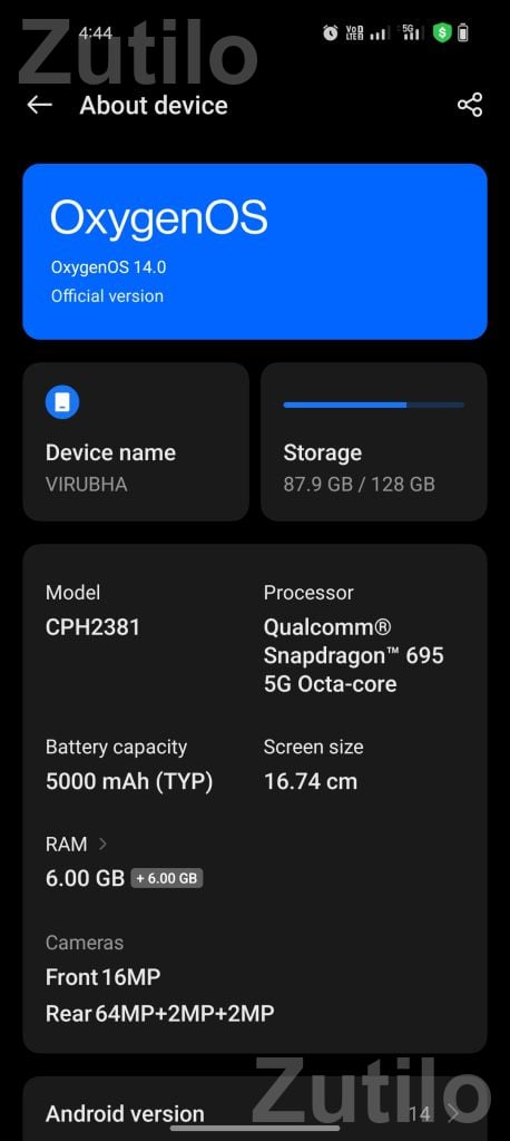 OnePlus Nord CE 2 Lite 5G 128GB Smartphone - મોબાઇલ ફોન - ઢોકડવા - Image 2
