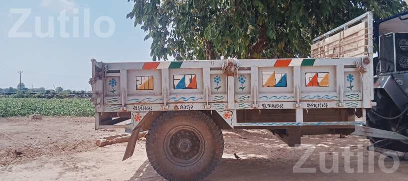 90 Dhoka Trolley with 5 Ton Jack - ઓટો પાર્ટ્સ - પોરબંદર - Image 4
