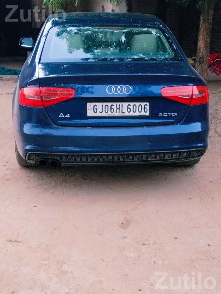 Audi A4 2014-2015 Blue Sedan - Cars - Patan City - Image 4