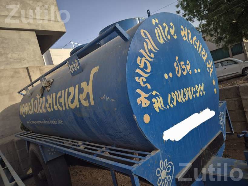 4000 Litre Galvanized Water Tanker Trailer - Construction Vehicles - Idar - Image 3