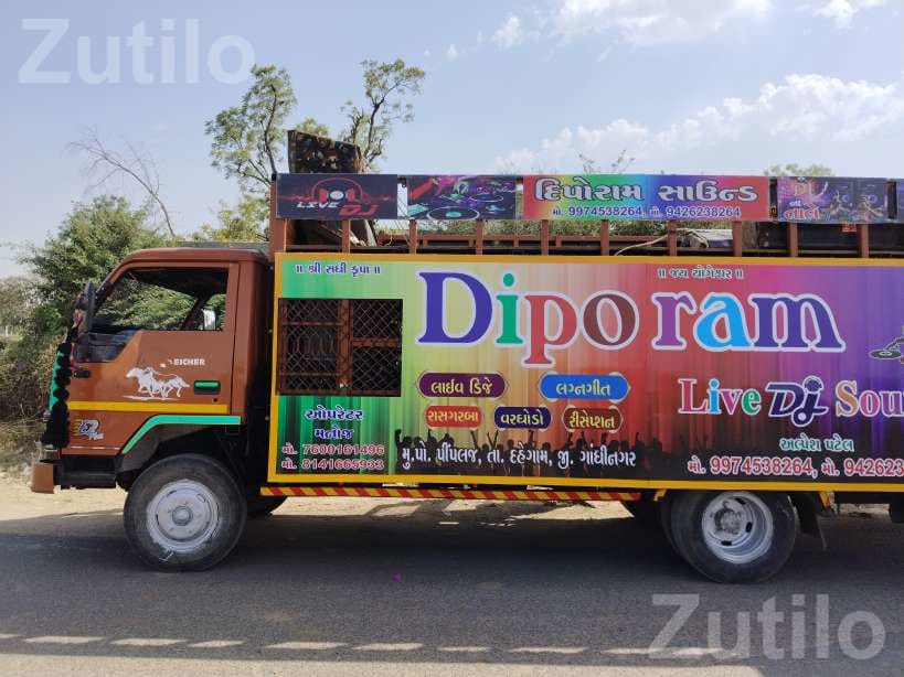 Complete DJ Sound Setup with Eicher 1075 - પ્રોગ્રામ માટેની વસ્તુઓ - દહેગામ - Image 4